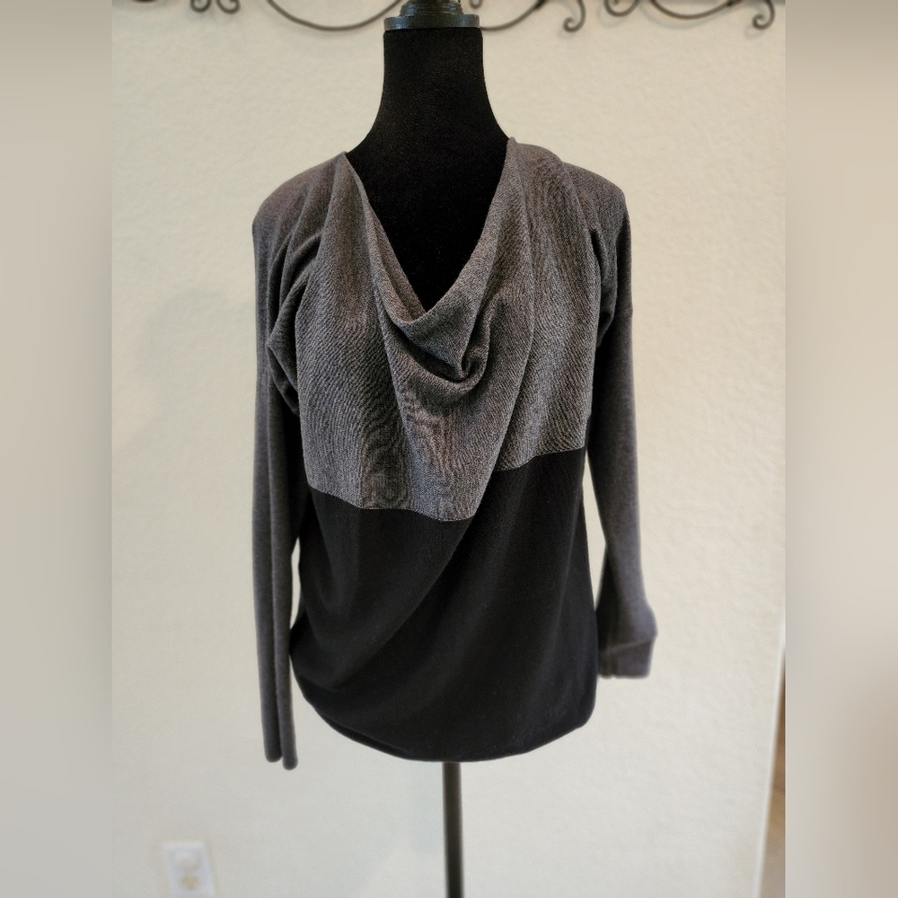 🍁  Coslon Color Block Cowl neck Sweater Ladies size XS